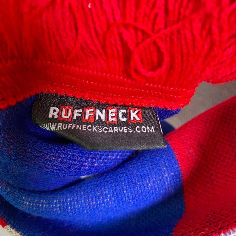 FC Dallas Scarf Made in‎ Texas Ruffneck MLS Soccer Fan Knit Pride USA Flag